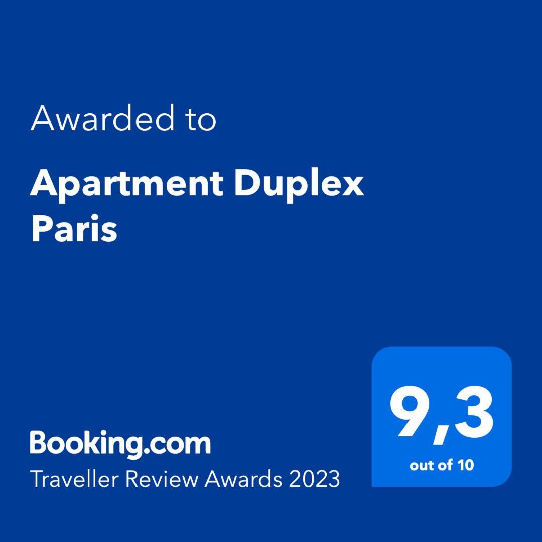 Apartment Duplex Paryż Zewnętrze zdjęcie