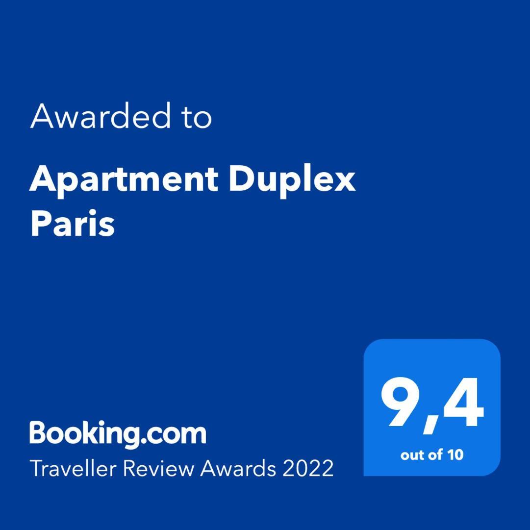 Apartment Duplex Paryż Zewnętrze zdjęcie